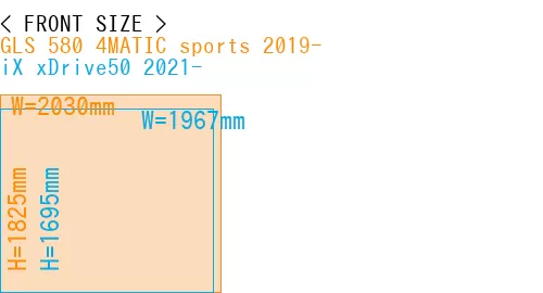 #GLS 580 4MATIC sports 2019- + iX xDrive50 2021-